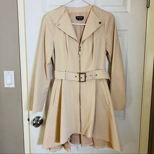 Bebe Rose Dust Trench Coat
